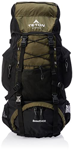TETON Sports Scout Internal Frame Backpack –...