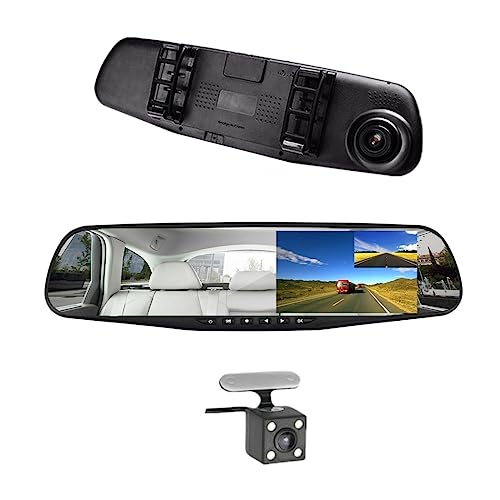 Car DVR Rear View Mirror Video Recroder 4.3' inch...