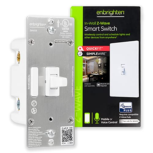 Enbrighten Z-Wave Smart Toggle Light Switch with...