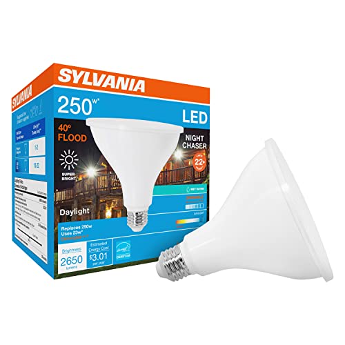 SYLVANIA Night Chaser LED PAR38 Light Bulb,...