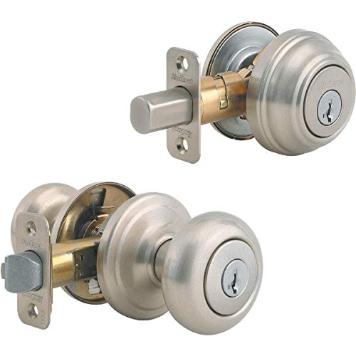 Kwikset Juno Keyed Entry Door Knob and Single...