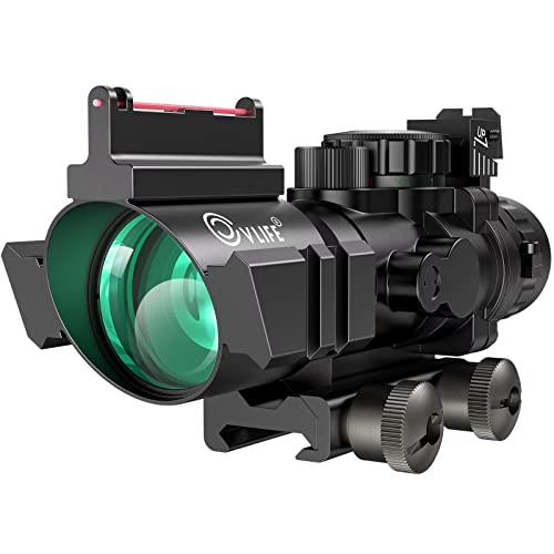 CVLIFE 4x32 Tactical Rifle Scope Red & Green &Blue...