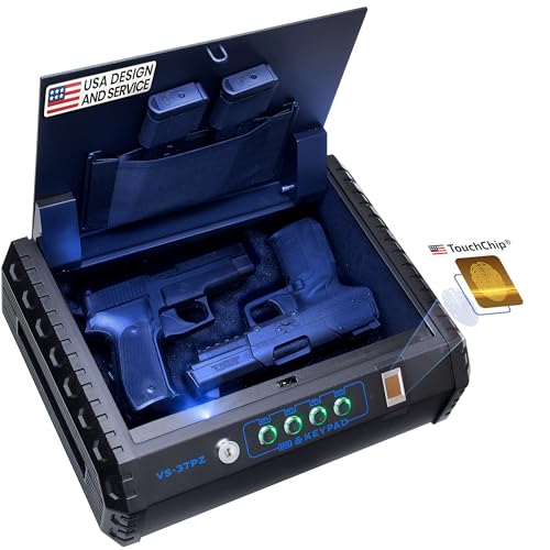 Viking Security Safe VS-37PZ Two Gun Safe with FBI...