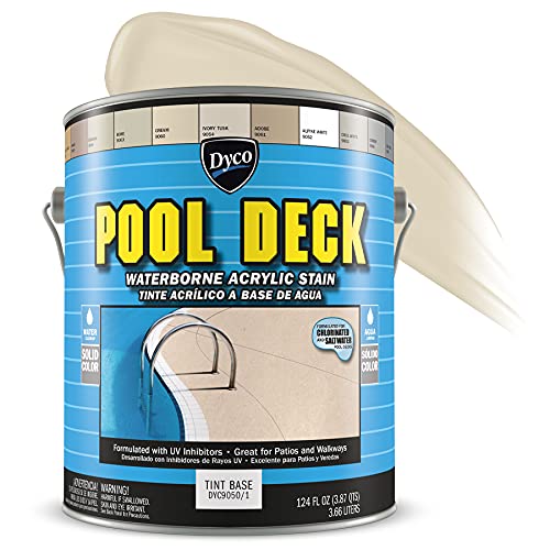 Pool Deck 1-gal. 9060 Cream Low Sheen Waterborne...