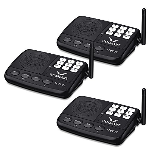 Wireless Intercom System Hosmart 1/2 Mile LONG...