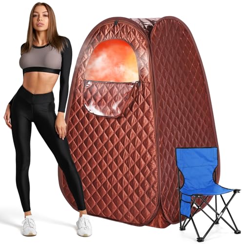 Single Person Sauna, Portable Steam Sauna Full...