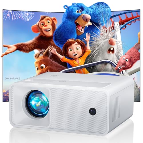 CiBest Portable Mini Projector White, 2025...