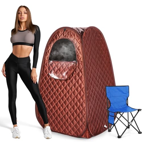 Single Person Sauna, Portable Steam Sauna Full...