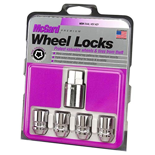 McGard 24157 Chrome Cone Seat Wheel Locks (M12 x...