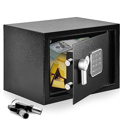 SereneLife Digital Safe & Lock Box - Safety Box...
