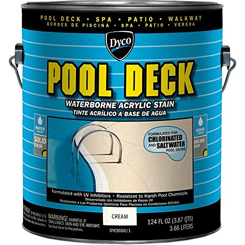 Pool Deck 1-gal. 9060 Cream Low Sheen Waterborne...